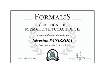 Certificat de formation
